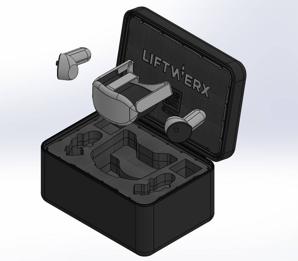 Custom packaging cad model